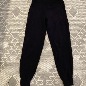 Black align joggers
